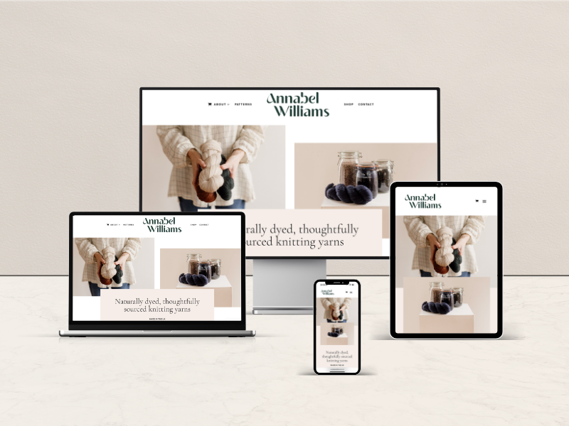 Annabel WIlliams mockup